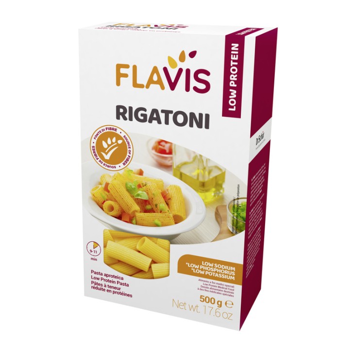 Mevalia Flavis Pasta Aproteica Rigatoni 500 grammi