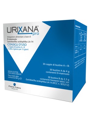 Urixana Pro 60 Bustine - Integratore Fermenti Lattici per Vie Urinarie