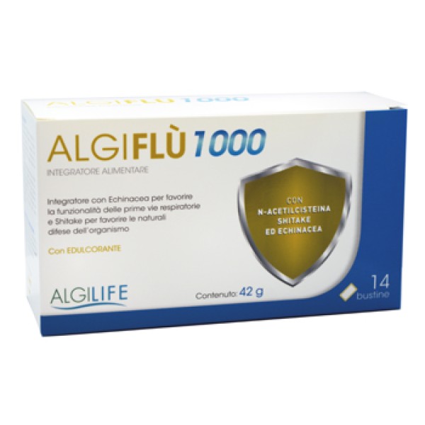 Algiflu' 1000 14 Bustine - Integratore Alimentare