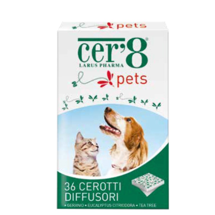 Cer'8 Pets Cuscinetti Adesivi Cani 36 pezzi