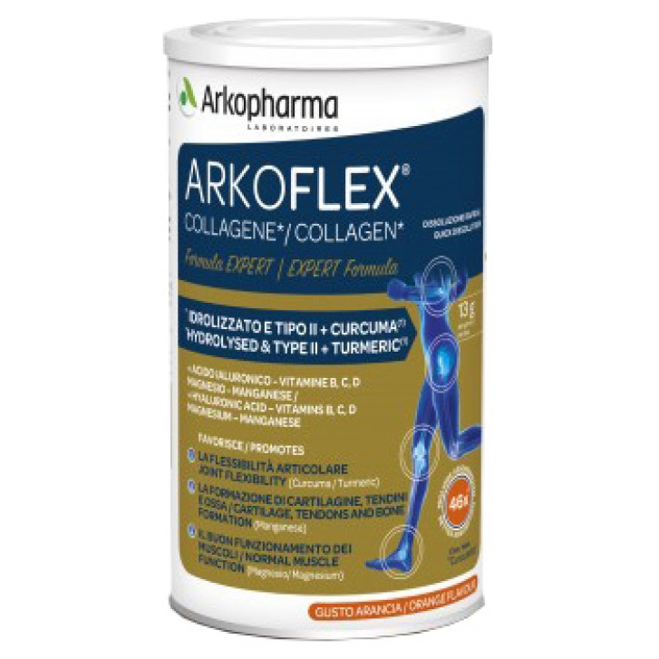 Arkoflex Expert Collagene Alimentare Gusto Arancia 360 grammi