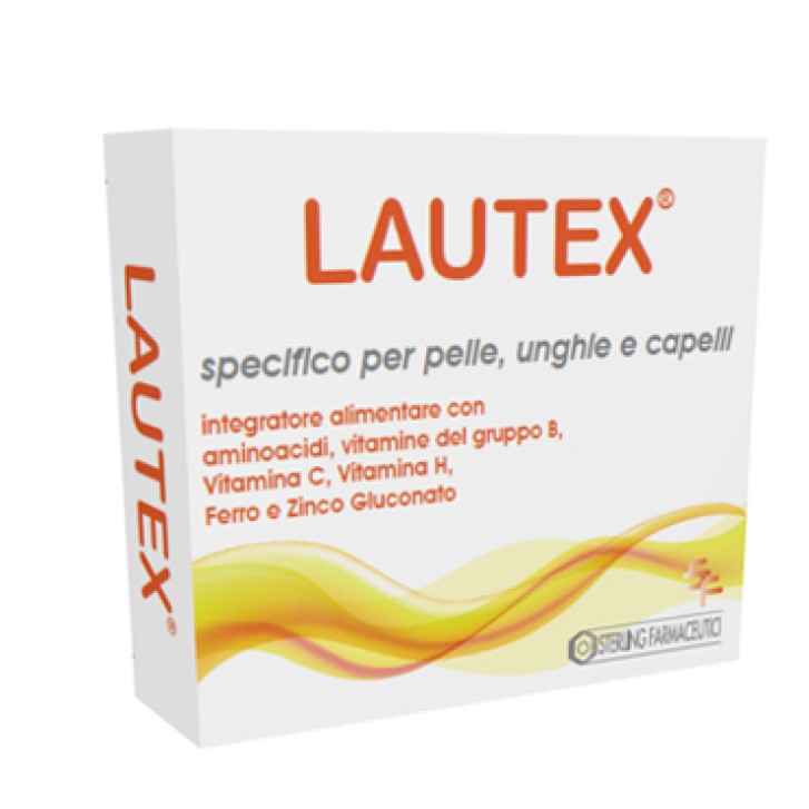 Lautex 30 Capsule - Integratore Capelli e Unghie