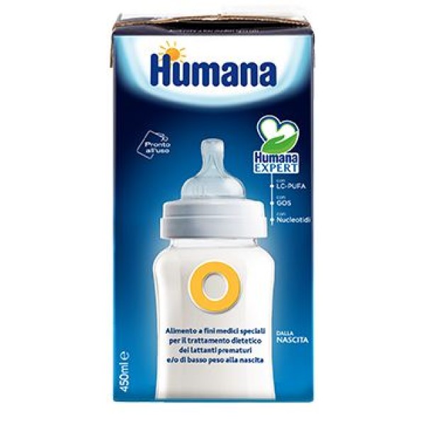 Humana 0 Latte Liquido 450 ml