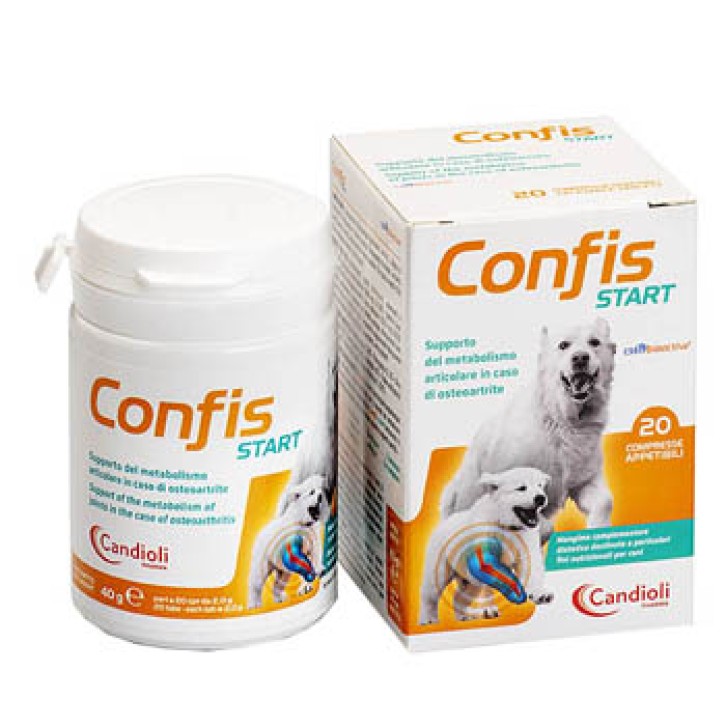 Confis Start Cani 20 Compresse - Supporto Metabolismo delle Articolazioni
