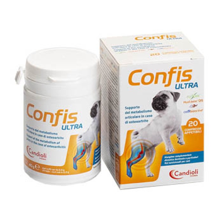 Confis Ultra Cani 20 Compresse - Supporto Metabolismo Articolare
