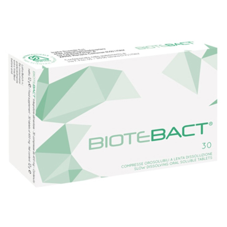 Biotebact 30 Compresse - Integratore Alimentare