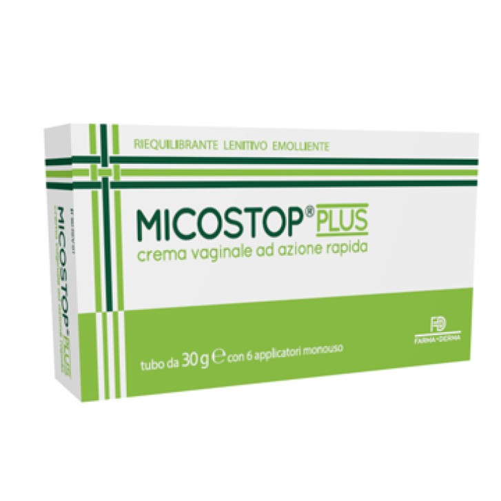 Micostop Plus Crema Vaginale ad Azione Rapida 30 grammi + 6 Applicatori