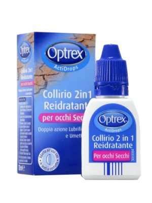 Optrex Actidrops 2in1 Collirio Reidratante Occhi Secchi 10 ml