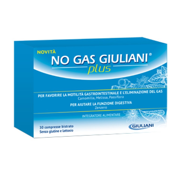 Giuliani No-Gas Plus 30 Compresse - Integratore Alimentare