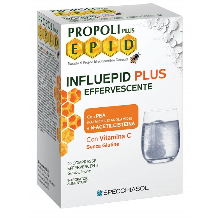 Specchiasol Influepid Plus 20 Compresse Effervescenti - Integratore Difese Immunitarie