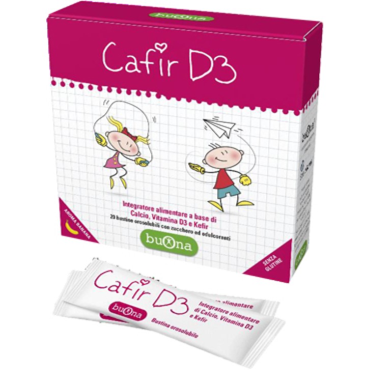 Cafir D3 20 Bustine - Integratore per lo Sviluppo dei Bambini