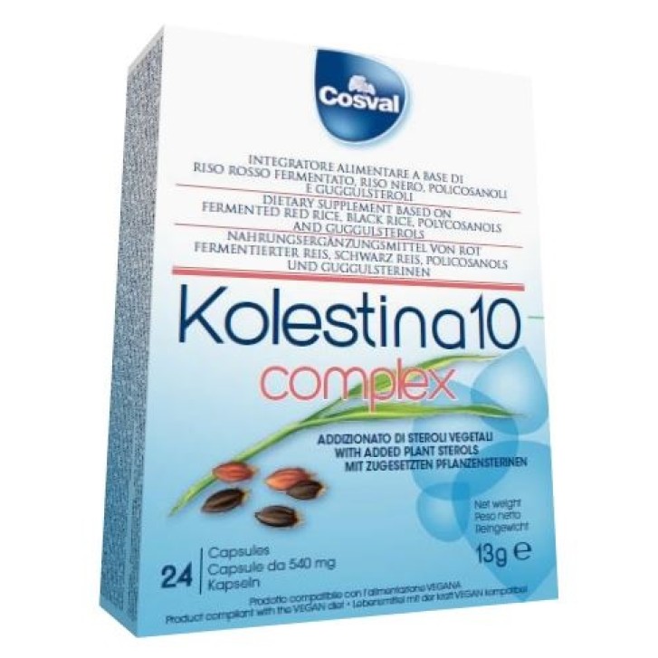 Kolestina 10 Complex 24 Capsule - Integratore Equilibrio Peso Corporeo