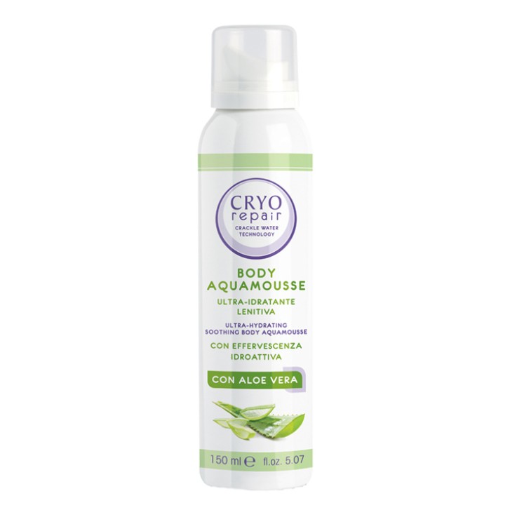 Cryo Repair Mousse Ultra Idratante e Lenitiva con Aloe Vera 150 ml