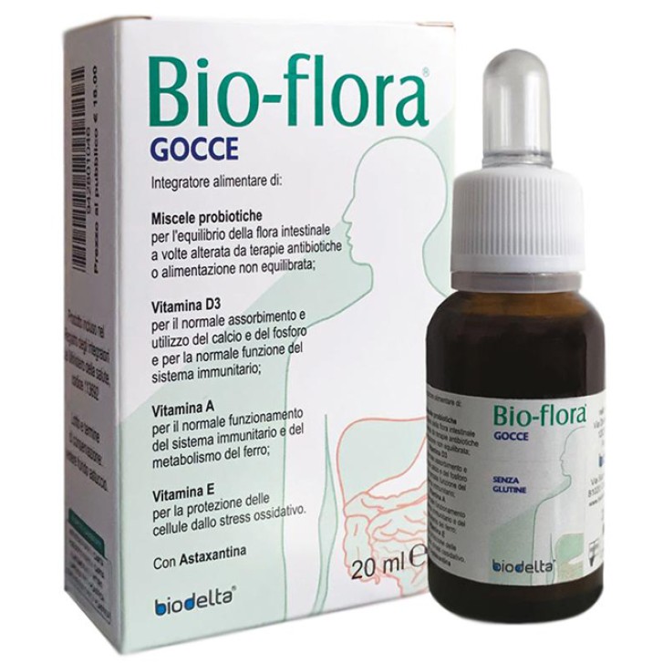 Bioflora Gocce 20 ml - Integratore Alimentare