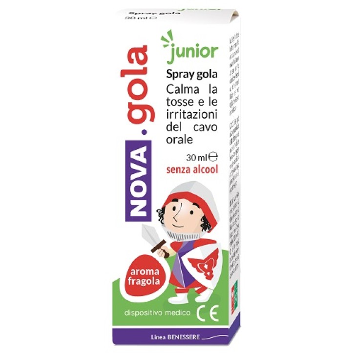 Nova Argentia Gola Spray Tosse e Cavo Orale Irritato 30 ml