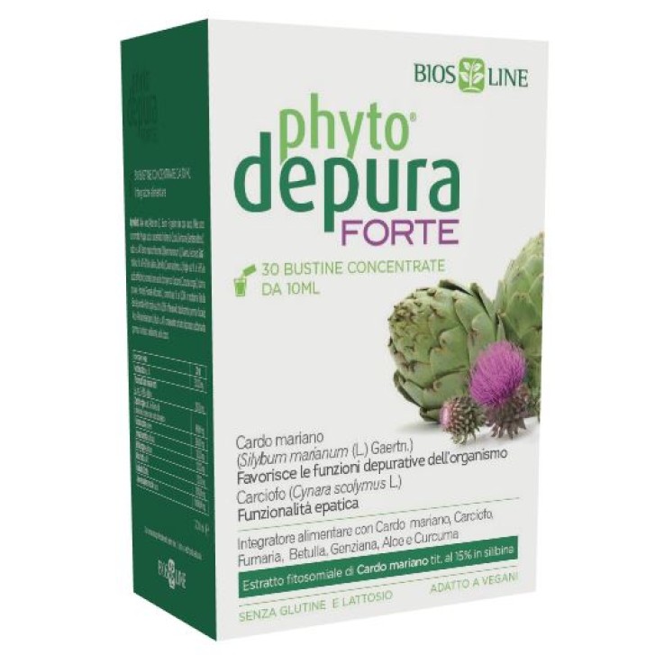 Phytodepura Forte 30 Bustine - Integratore Alimentare