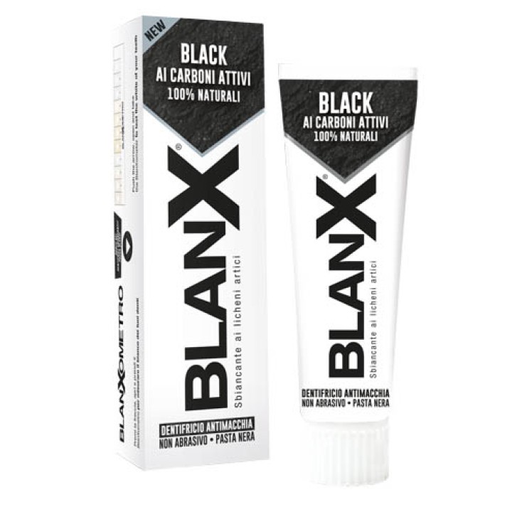 Blanx Black Dentifricio Nero ai Carboni Attivi 75 ml