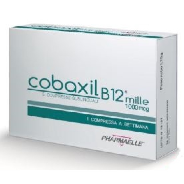 Cobaxil B12 1000mcg 5 Compresse - Integratore Alimentare