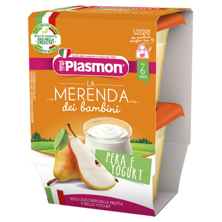Plasmon Omogeneizzato Yogurt Pera 2 x 120 grammi