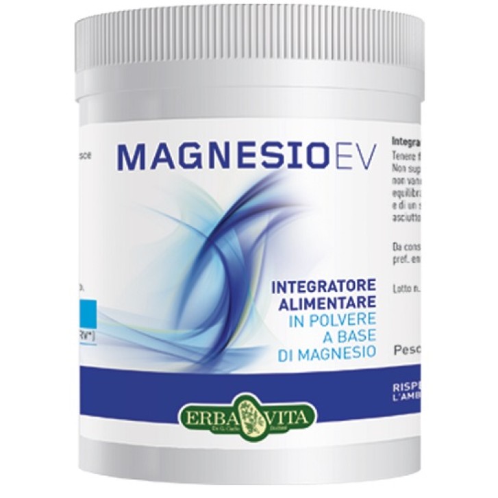 Erba Vita Magnesio EV Polvere 150 grammi - Integratore Sistema Nervoso