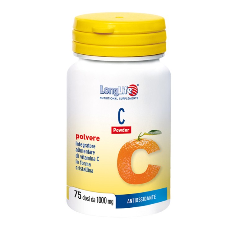 Longlife C Powder 75 grammi - Integratore Antiossidante
