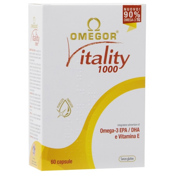 Omegor Vitality 1000 60 Capsule - Integratore Alimentare -  FarmaciaGaudiana.it