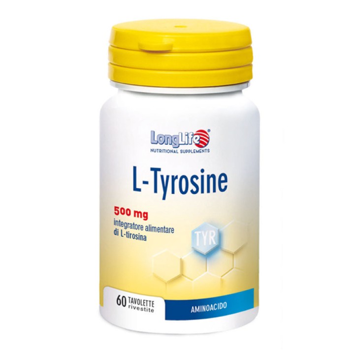 Longlife L-Tyrosine 60 Tavolette - Integratore Aminoacidi
