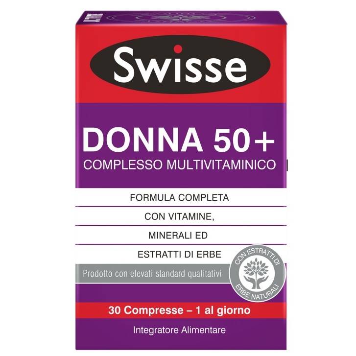 Swisse Donna 50+ 30 Compresse - Integratore Multivitaminico