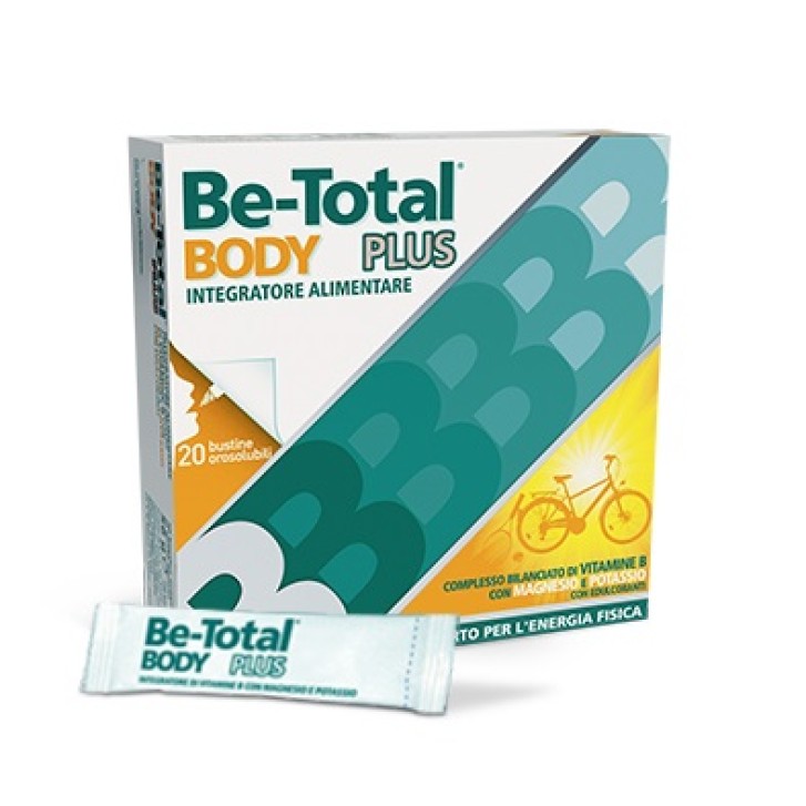 Be-Total Body Plus 20 Bustine - Integratore Magnesio e Potassio