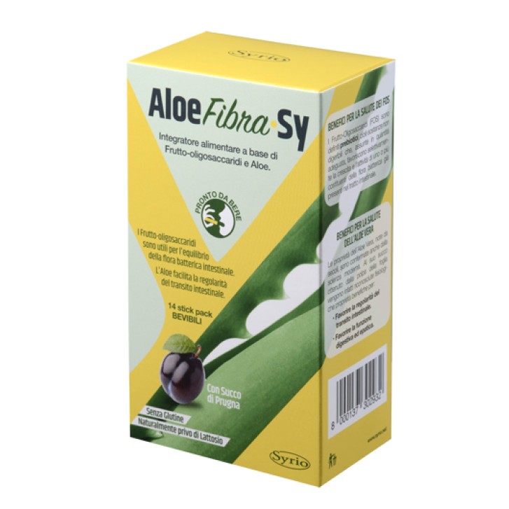 Syrio Aloe Fibra 14 Stick - Integratore Digestivo