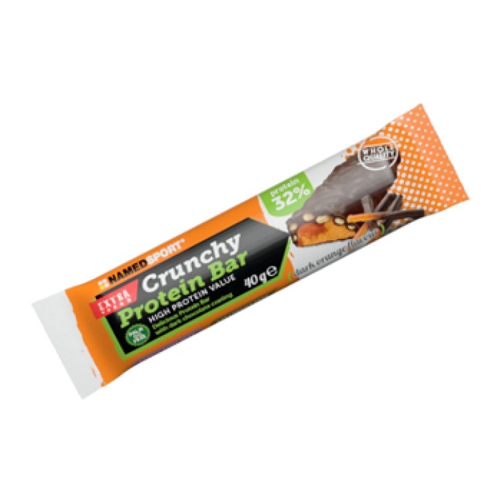 Named Sport Crunchy Proteinbar Dark Orange Barretta Proteica 40 grammi