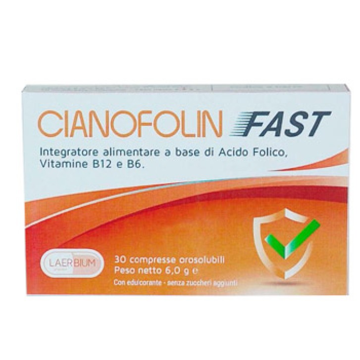 Cianofolin Fast 30 Compresse - Integratore Alimentare