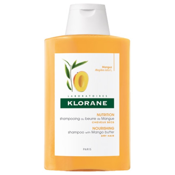Klorane Burro di Mango Shampoo Nutritivo Capelli Secchi 200 ml