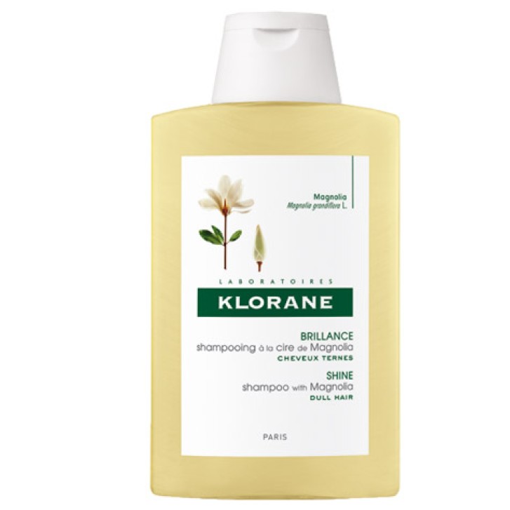 Klorane Cera di Magnolia Shampoo Brillantezza Capelli Spenti 200 ml
