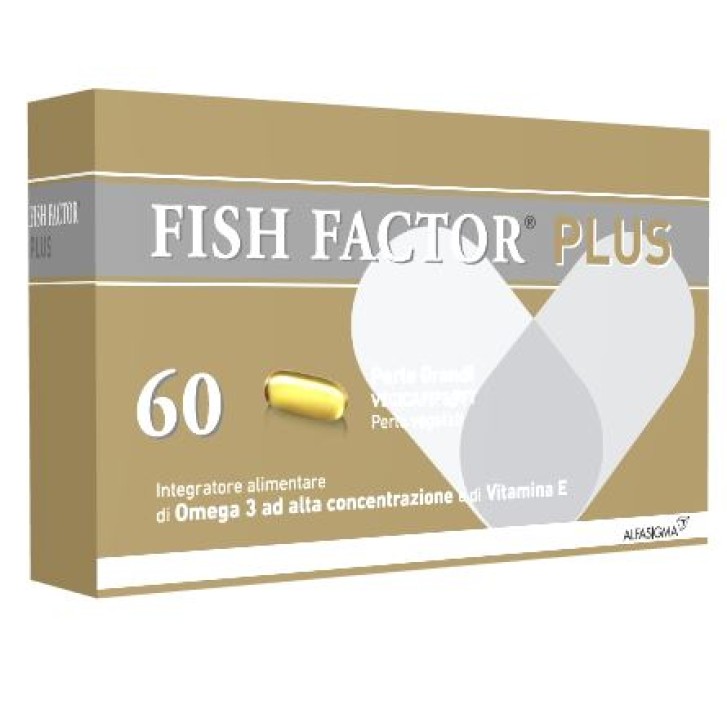 Fish Factor Plus 60 Perle Grandi - Integratore Omega 3