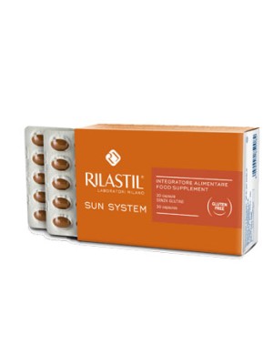 Rilastil Sun System 30 Capsule - Integratore Abbronzatura