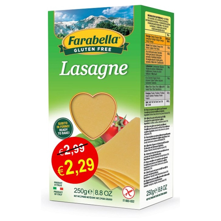 Farabella Pasta Senza Glutine Lasagne 250 grammi