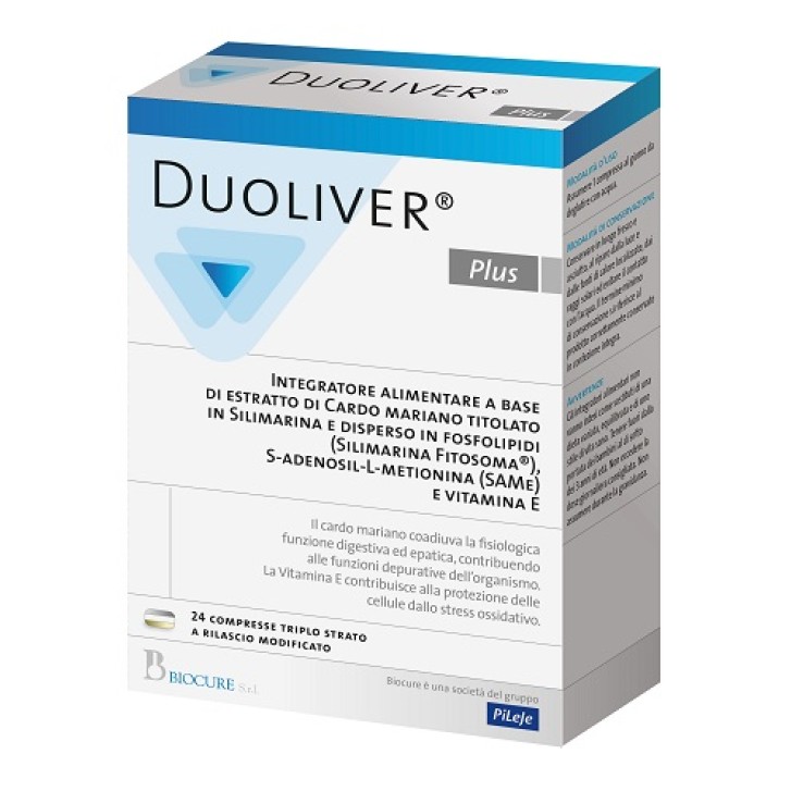 Duoliver Plus 24 Compresse - Integratore Alimentare