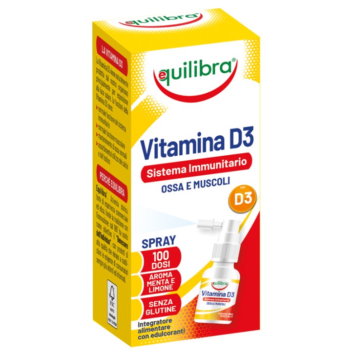 Equilibra Vitamina D Spray 13 ml - Integratore Vitaminico