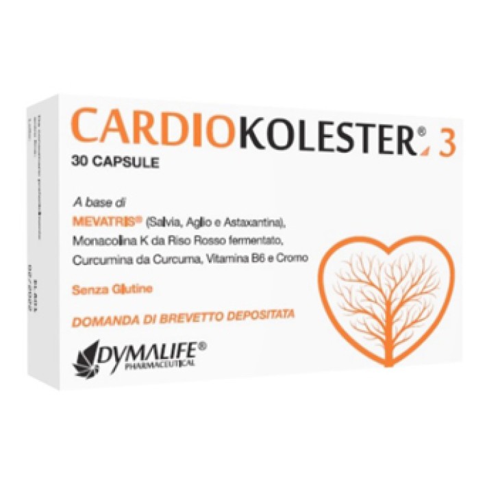 CardioKolester-3 30 Capsule - Integratore per il Colesterolo