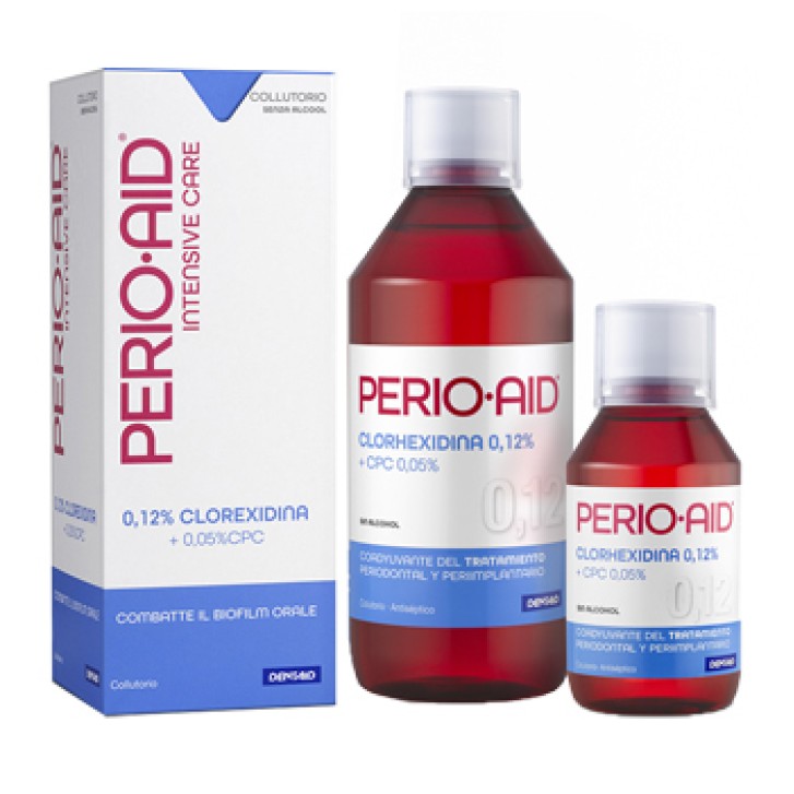 Perio Aid Intensive Care Collutorio con Clorexidina 0,12% 150 ml