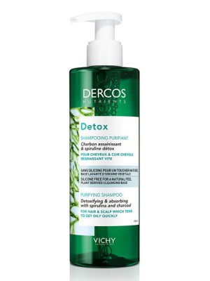 Vichy Dercos Nutrients Detox Shampoo Purificante Capelli Grassi 250 ml