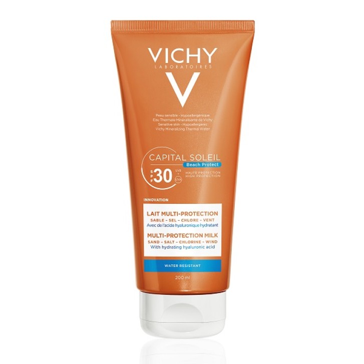 Vichy Capital Soleil Beach Protect Latte Solare Multi-Protezione SPF 30 200 ml