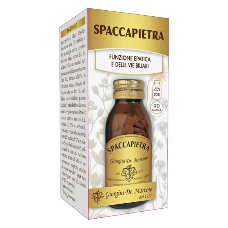 Spaccapietra 90 Pastiglie Dr. Giorgini - Integratore Funzione Epatica