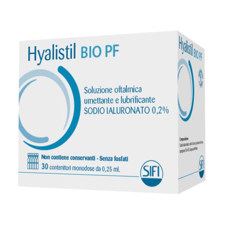 Hyalistil Bio Soluzione Oftalmica Umettante e Lubrificante 30 flaconcini