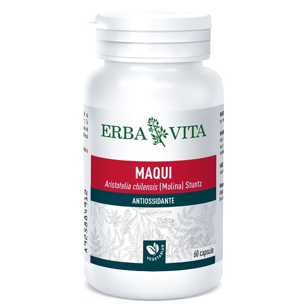 Erba Vita Maqui 60 Capsule - Integratore Antiossidante