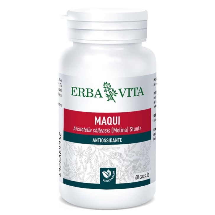 Erba Vita Maqui 60 Capsule - Integratore Antiossidante