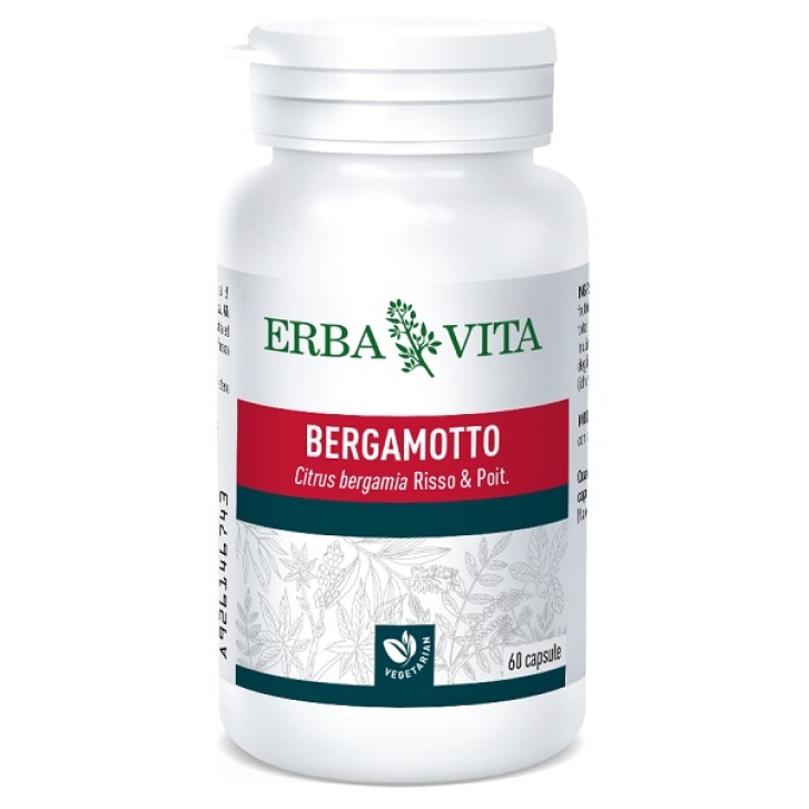 Erba Vita Bergamotto 60 Capsule - Integratore per il Colesterolo