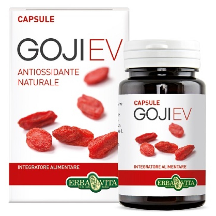 Erba Vita Bacche di Goji 60 Capsule - Integratore Antiossidante