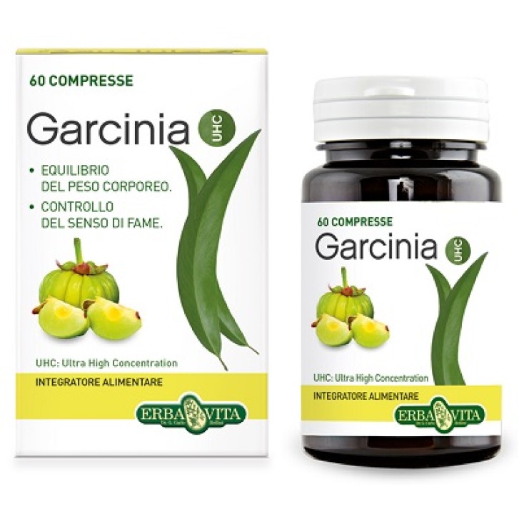 Erba Vita Garcinia UHC 60 Compresse - Integratore Equilibrio Peso Corporeo